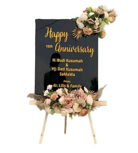 Papan Bunga Akrilik Gandus